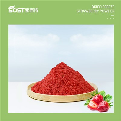 건조 동결 딸기 가루